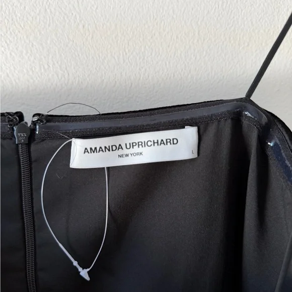 Amanda Uprichard Wolfe Gown in Black Velvet - Picture 4 of 6